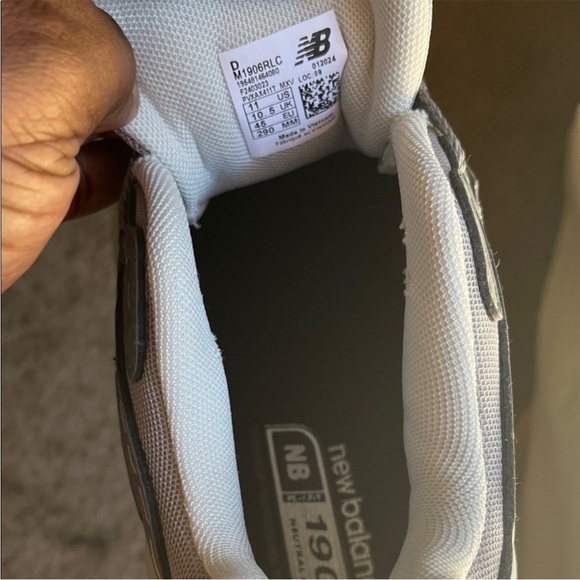 New Balance Gray 1906 Running Shoes